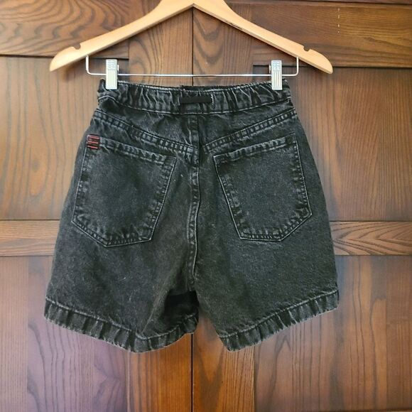 Urban Outfitters BDG Poppy Denim Drawstring Shorts Washed Black XS - Picture 10 of 12